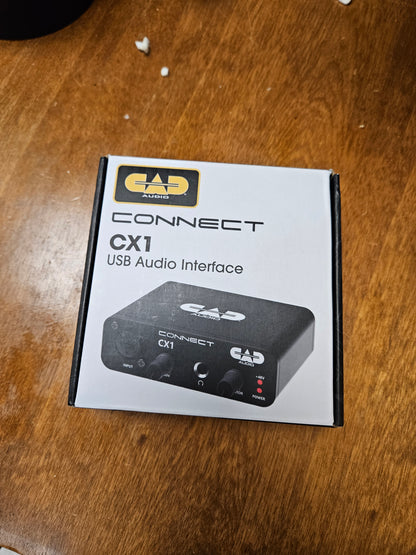 CAD CX1 Single channel USB Interface 24 Bit/96KHz - Used