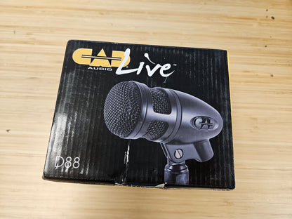 CAD D88 Large Diaphragm SuperCardioid Dynamic Kick Drum Microphone