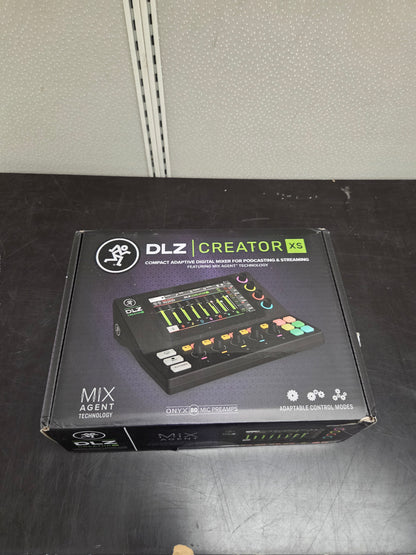 Mackie DLZ Creator XS Compact Adaptive Digital Mixer For Podcasting and Streaming - Used