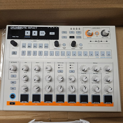 Arturia DrumBrute Impact 1984 Analog Drum Machine - White - Used