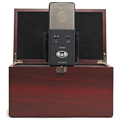 CAD Equitek E100S Nickel Plated Supercardioid Condenser Microphone Open Box