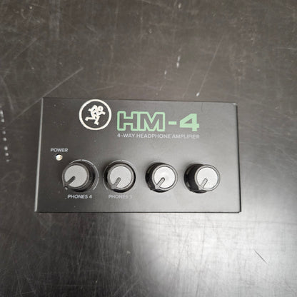Mackie HM-4 4-Way Headphone Amplifier Open Box