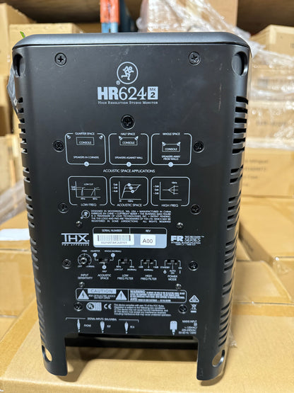 Mackie HR624MK2 6 Powered Studio Monitor - Used