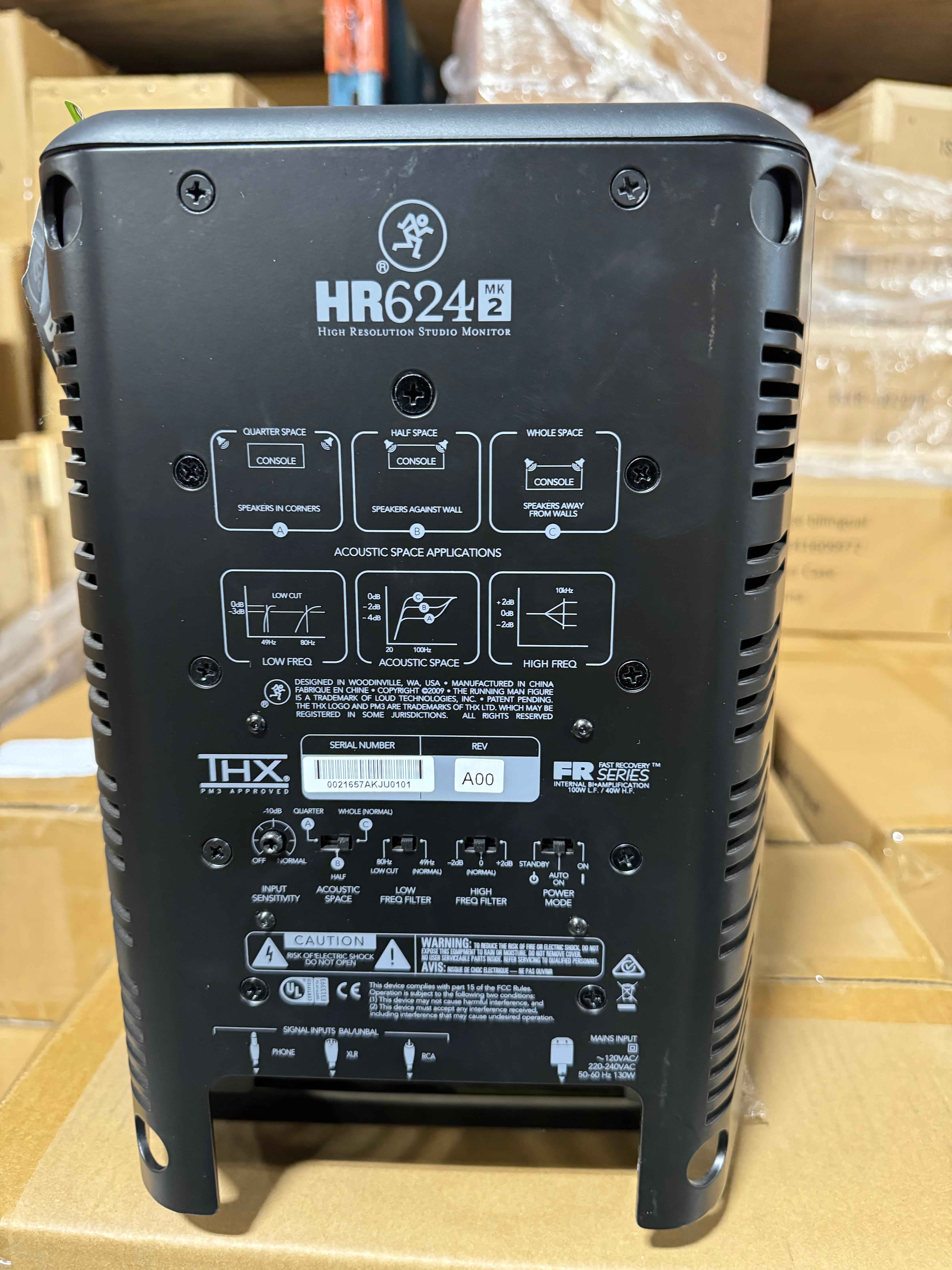 Mackie HR624MK2 6 Powered Studio Monitor - Used