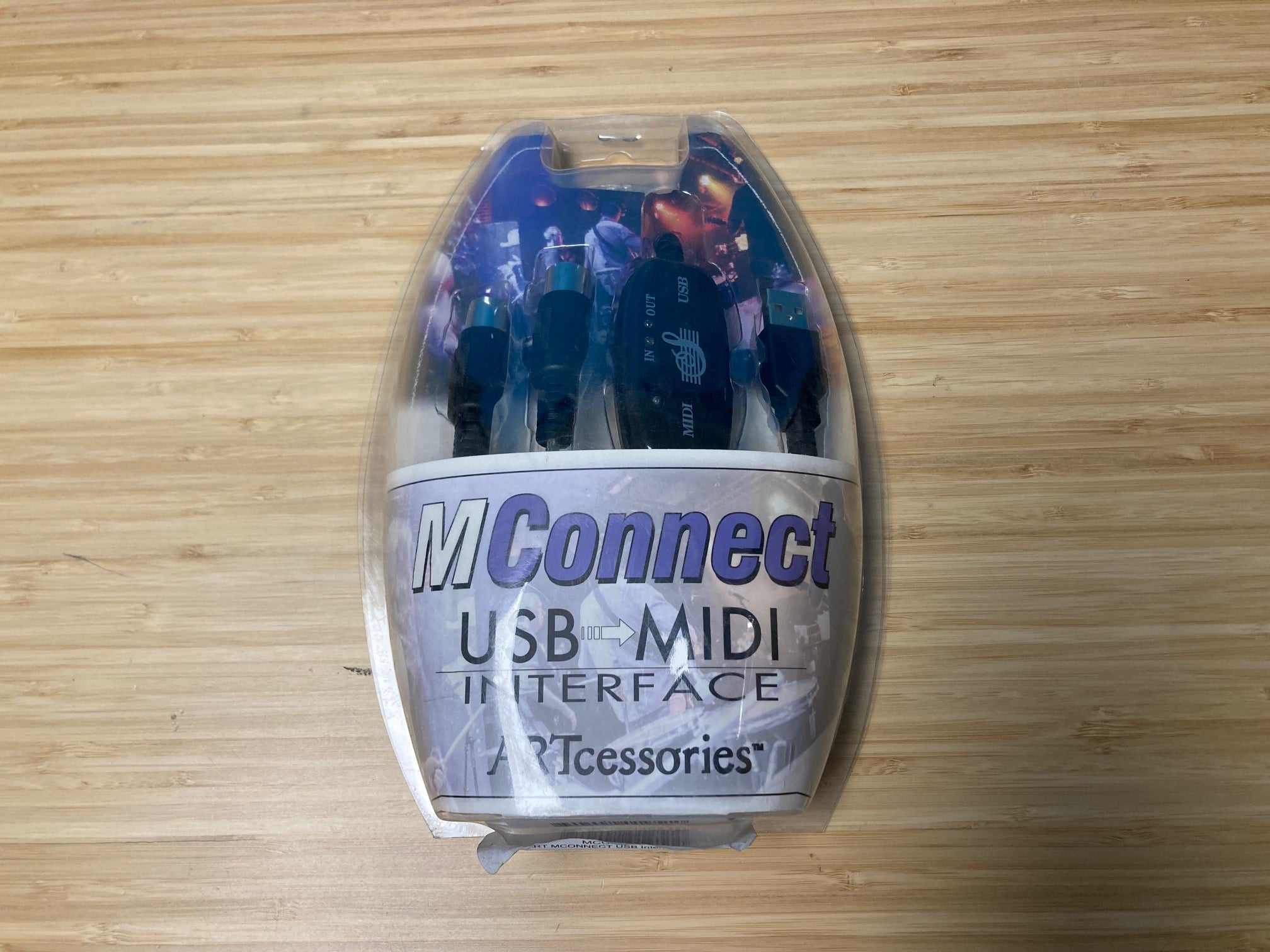 ART MCONNECT USB Interface Plug and Play Cable w/ MIDI In/Out 3yr Warranty Open Box