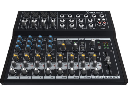 Mackie Mix12FX Rugged Portable 12-Channel Compact Mixer w/ FX Open Box