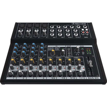 Mackie Mix12FX Rugged Portable 12-Channel Compact Mixer w/ FX Open Box