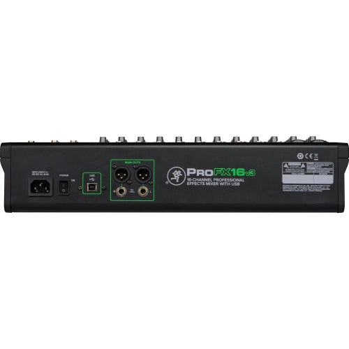 Mackie ProFX16v3 16 Channel Sound Reinforcement Mixer w/ Built-In Effects Open Box