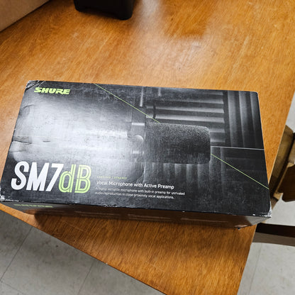 Shure SM7DB Dynamic Vocal Microphone With Built-In Preamp