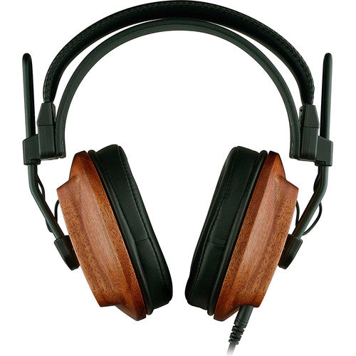 Fostex T60RP Stereo Audiophile Headphones w African Mahogany Wood Cups - Used
