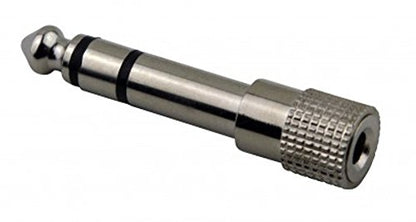 Pig Hog Solutions 3.5 mm (F) to 1/4 in. (M) Stereo Headphone Adapter