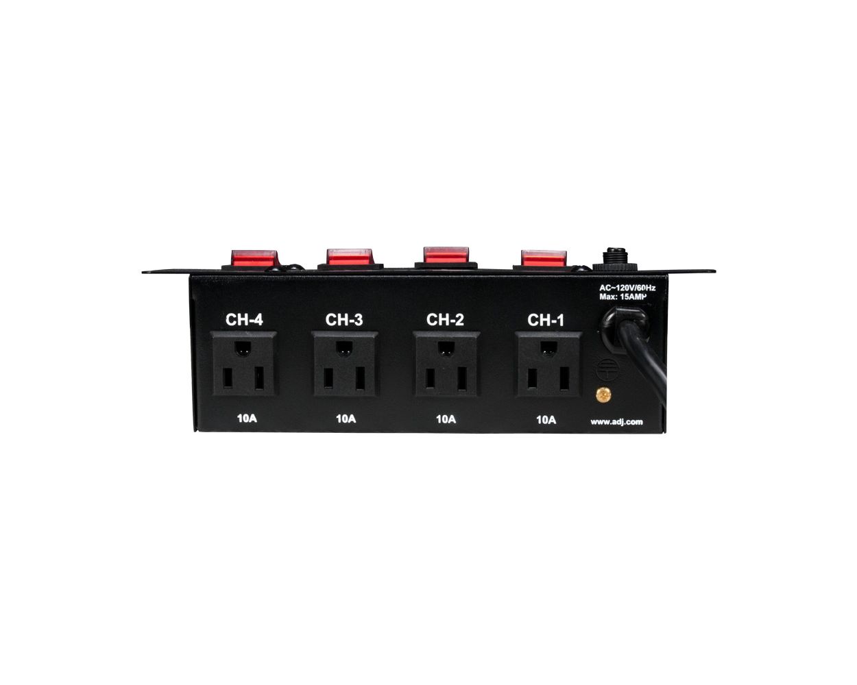 American DJ PC-4 Four Channel AC Power Center