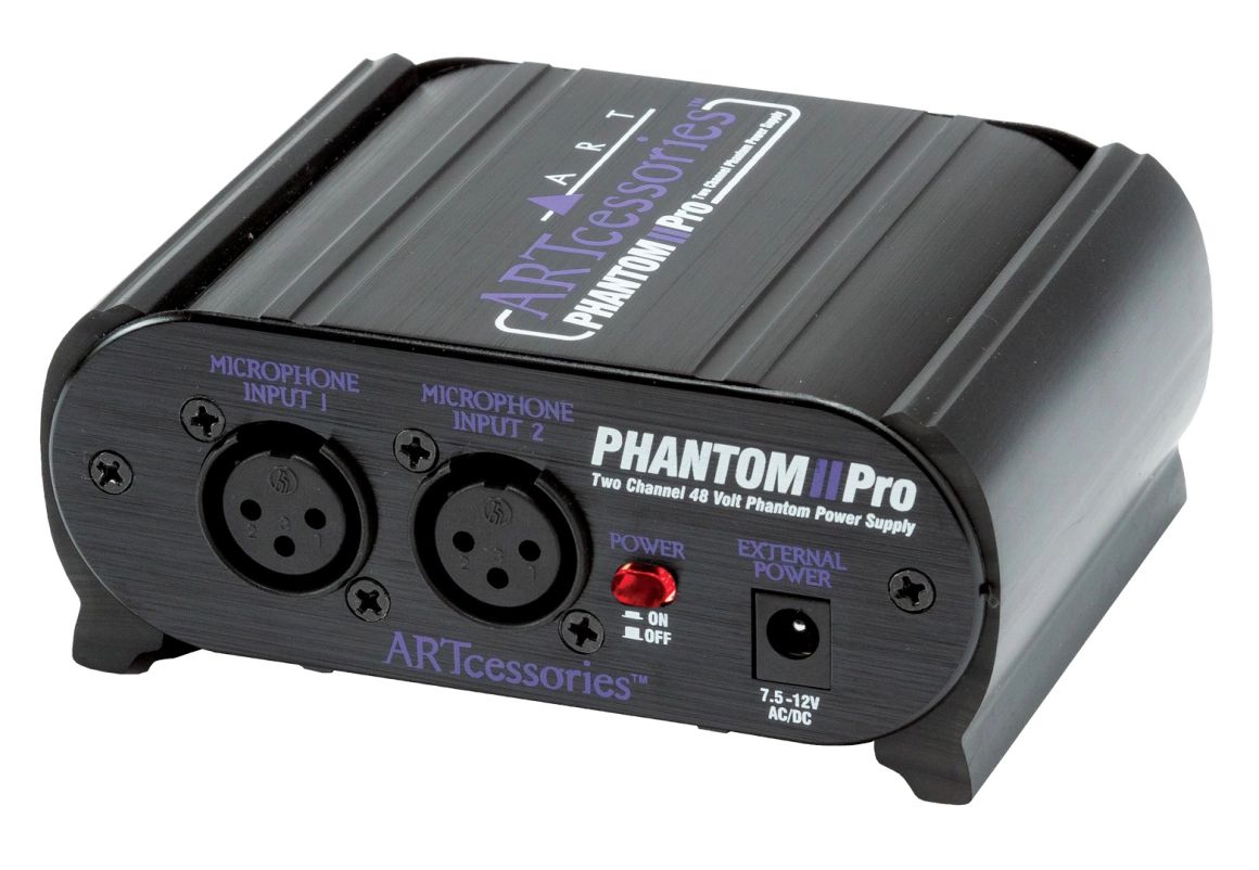 ART PHANTOM2PRO Dual Phantom Power Supply