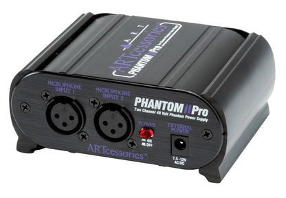ART PHANTOM2PRO Dual Phantom Power Supply