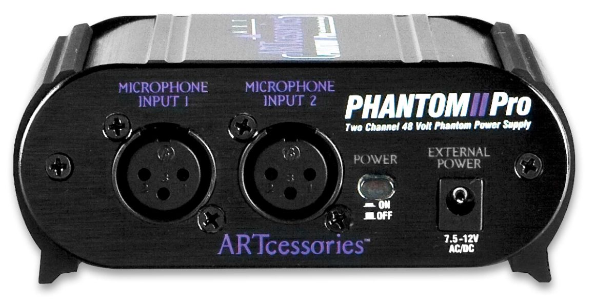 ART PHANTOM2PRO Dual Phantom Power Supply