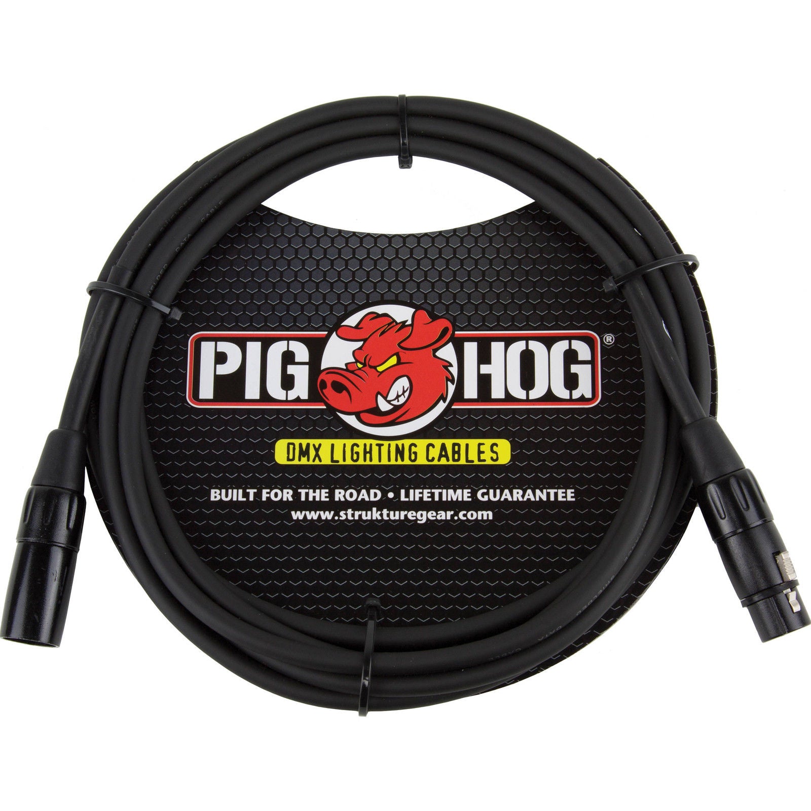 Pig Hog 10' DMX Cable with XLR type connector