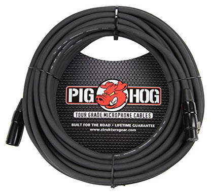 Pig Hog 50' High Performance Tour Grade 8mm XLR Microphone Cable