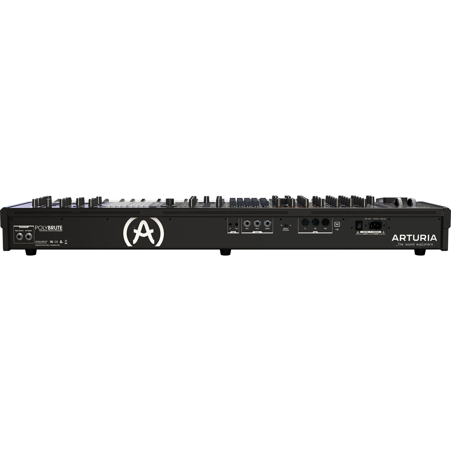 Arturia PolyBrute Noir Analog Morphing Matrix Synthesizer (Limited-Edition Black)