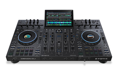Denon DJ Prime 4+ 4 Deck Standalone DJ Controller with Wi-Fi, Streaming, 10.1 Touchscreen and Engined Operating System