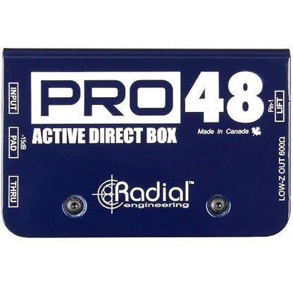 Radial Engineering Pro48 Active Direct Box