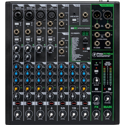 Mackie ProFX10v3 10 Channel Sound Reinforcement Mixer w/ Built-In Effects