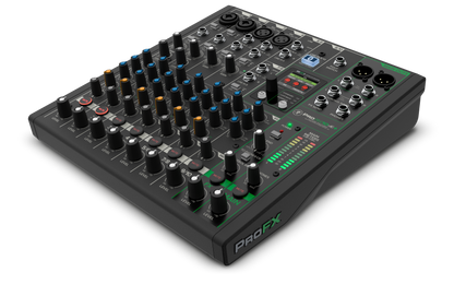 Mackie ProFX10v3+ 10-Channel Analog Mixer with Enhanced FX, USB Recording Modes, and Bluetooth