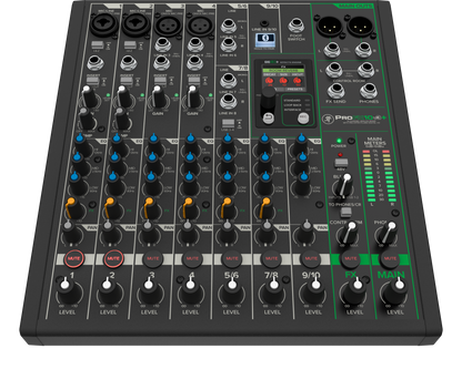 Mackie ProFX10v3+ 10-Channel Analog Mixer with Enhanced FX, USB Recording Modes, and Bluetooth
