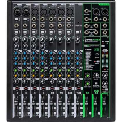 Mackie ProFX12v3 12 Channel Sound Reinforcement Mixer w/ Built-In Effects
