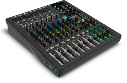 Mackie ProFX12v3+ 12-Channel Analog Mixer With Enhanced FX, USB Recording Modes and Bluetooth