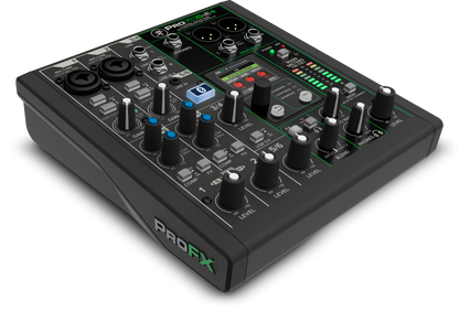 Mackie ProFX6v3+ 6-Channel Analog Mixer With Enhanced FX, USB Recording Modes and Bluetooth
