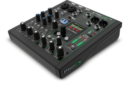 Mackie ProFX6v3+ 6-Channel Analog Mixer With Enhanced FX, USB Recording Modes and Bluetooth