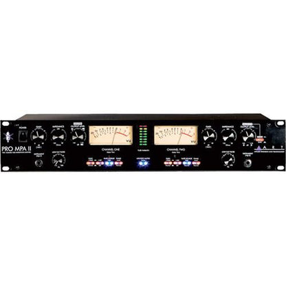 ART Pro Audio MPA II 2-Channel Tube Microphone PreAmp Mic Pre Amp PROMPAII