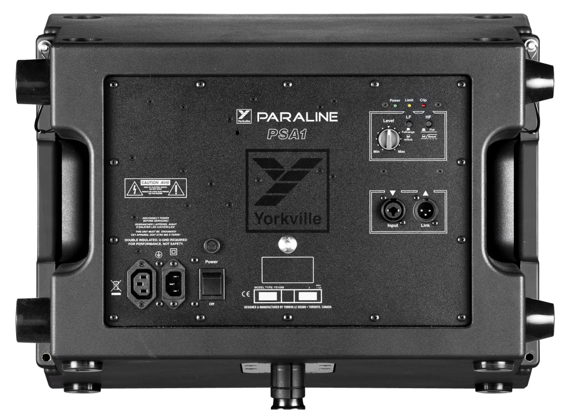 Yorkville PSA1 Paraline Series Compact Full Range Active Powered Loudspeaker