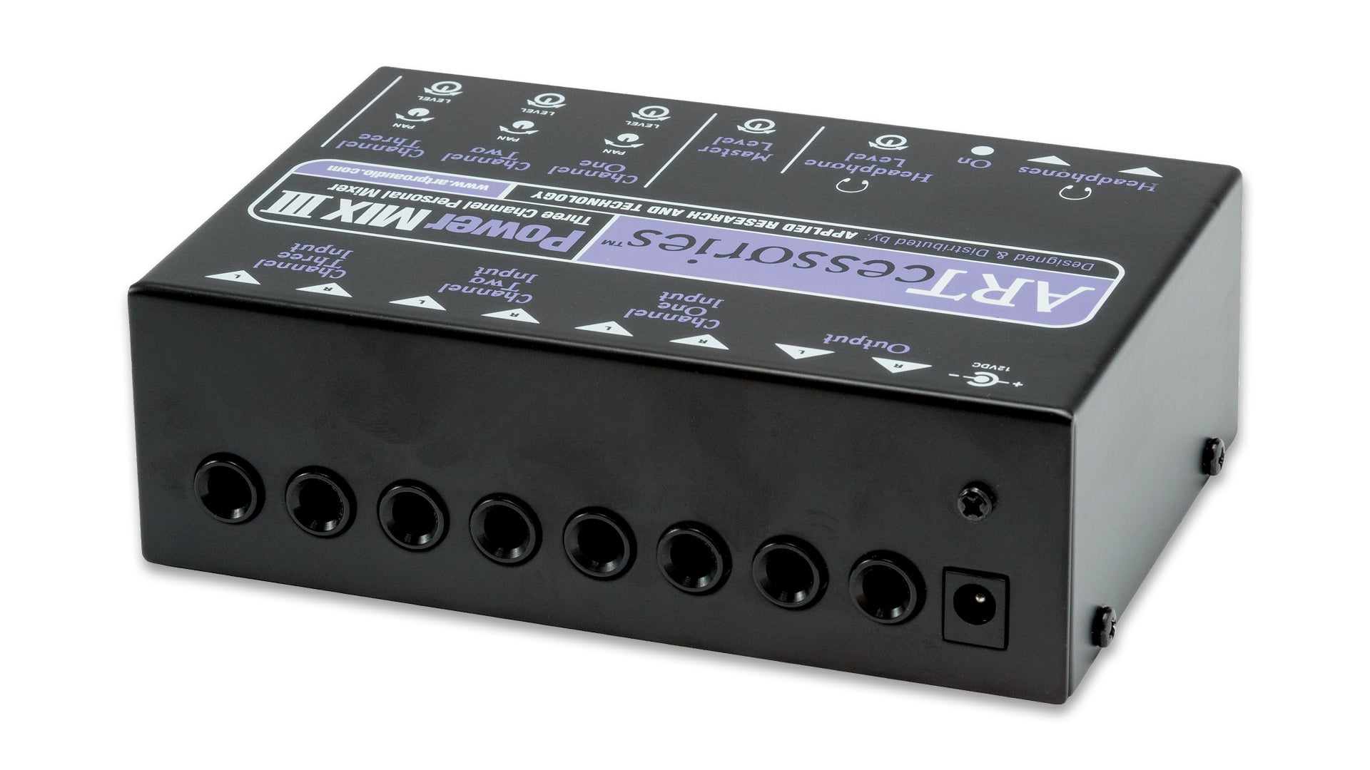 ART PowerMIX III 3-Channel Personal Stereo Mixer
