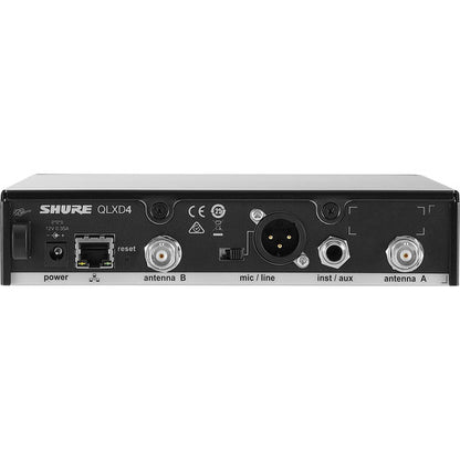 Shure QLXD14/85-G50 Wireless System with WL185 Lavalier Microphone (G50: 470 to 534 MHz)