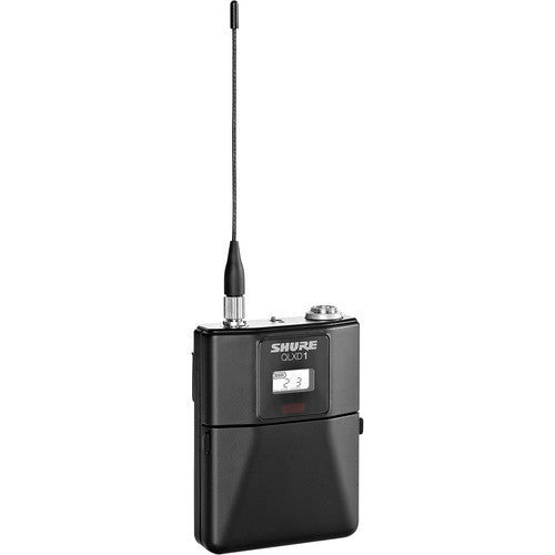 Shure QLXD14-G50 Wireless System with Bodypack and WA305 Instrument Cable - G50 Band