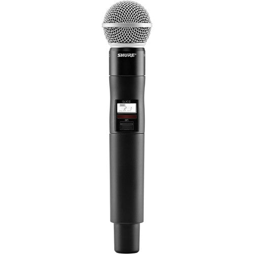Shure QLXD2/SM58-H50 Handheld Transmitter with SM58 Capsule (H50: 534-598 MHz)
