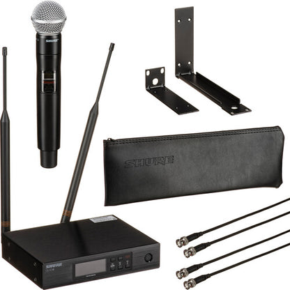 Shure QLXD24/SM58 System with QLXD2/SM58 Handheld Transmitter