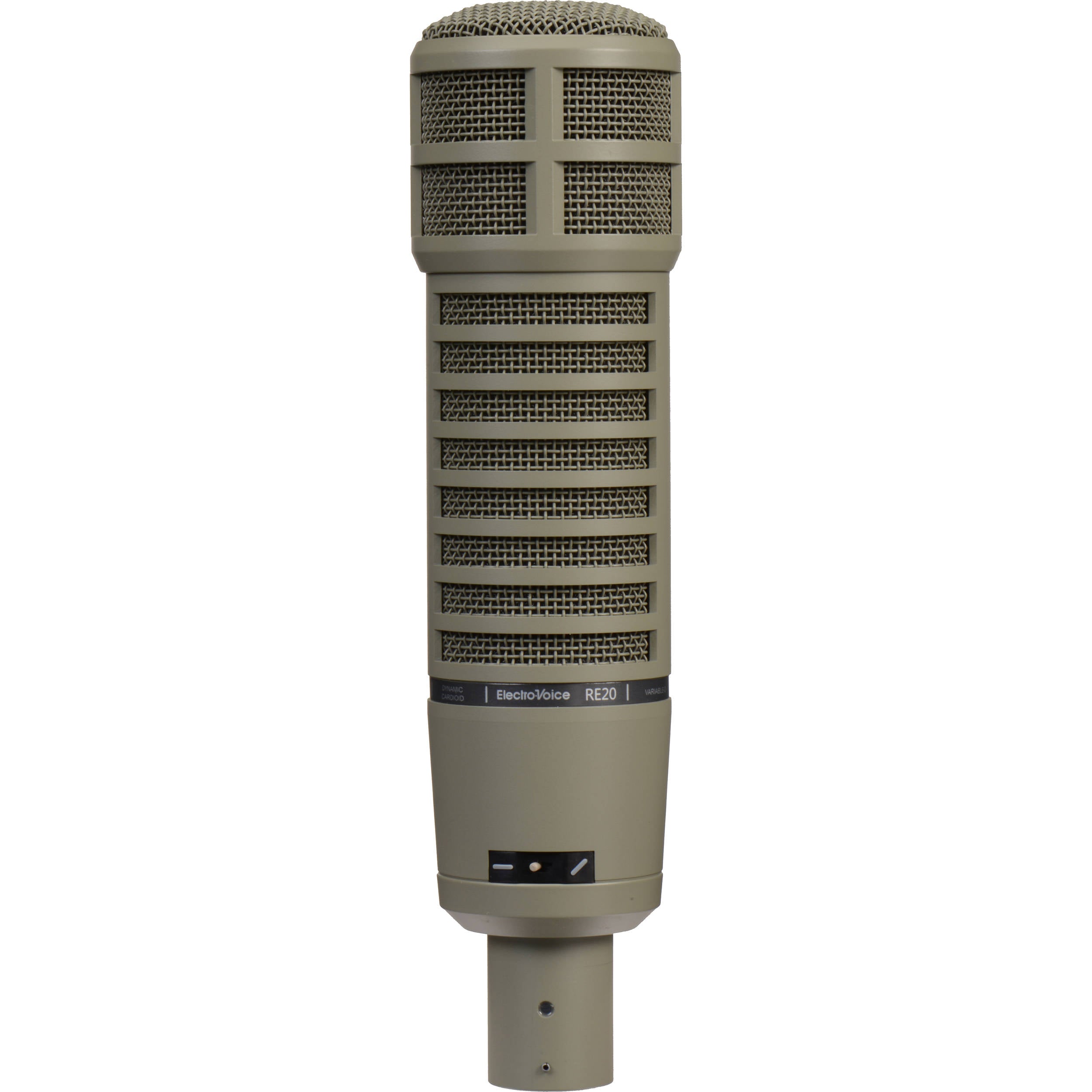 Electro-Voice RE20 Broadcast Announcer Microphone with Variable-D Fawn Beige