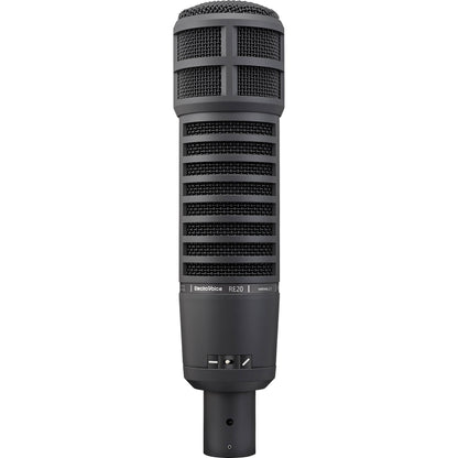 Electro-Voice RE20 Black Dynamic Broadcast Microphone w/ Variable D