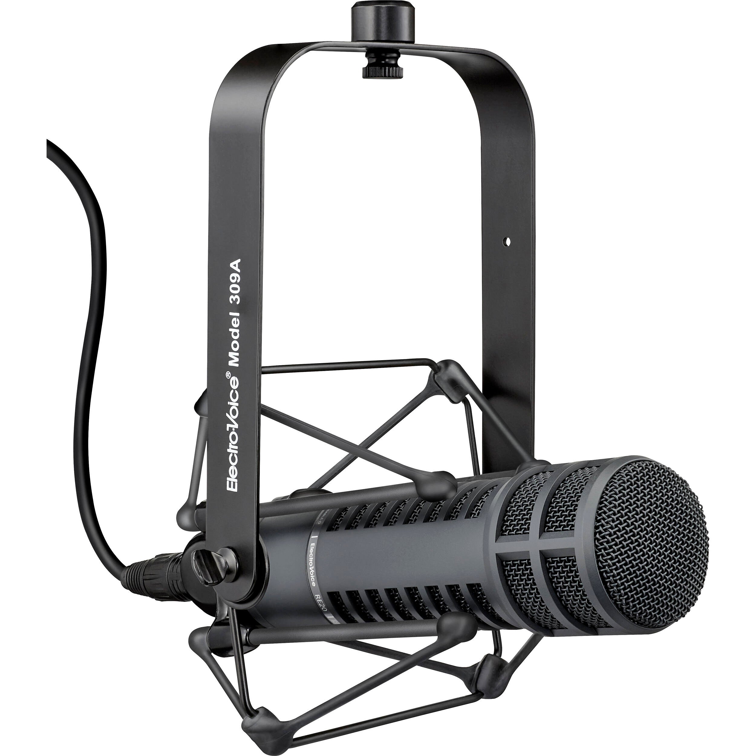 Electro-Voice RE20 Black Dynamic Broadcast Microphone w/ Variable D