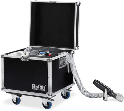 Antari S-500 Snow Machine w/ Wheeled Road Case