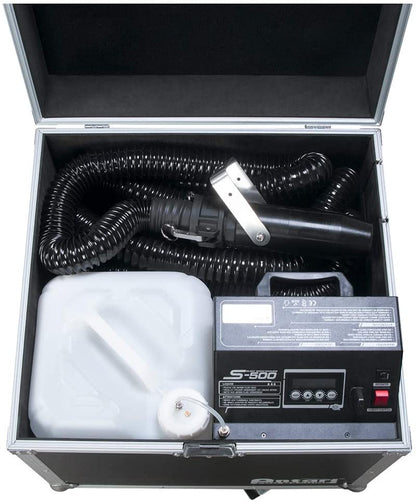 Antari S-500 Snow Machine w/ Wheeled Road Case