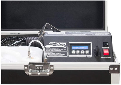 Antari S-500 Snow Machine w/ Wheeled Road Case