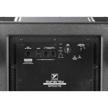 Yorkville SA221S Synergy Array Series Dual 21 Powered Portable Subwoofer