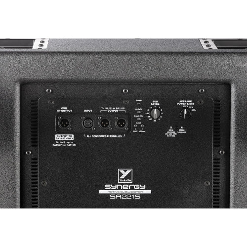 Yorkville SA221S Synergy Array Series Dual 21 Powered Portable Subwoofer
