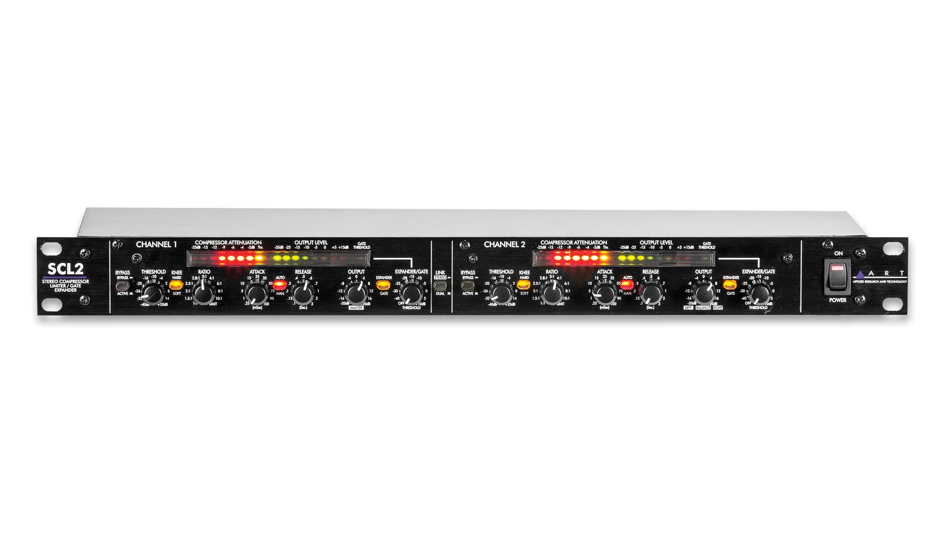 ART SCL2 Dual/Stereo Compressor/Limiter/Expander with Gate