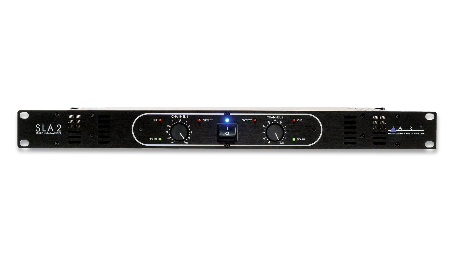 ART SLA2 2-Channel Rackmount Power Amplifier (200W Per Channel at 8 Ohms)