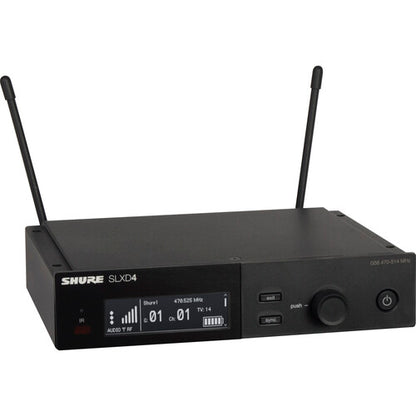 Shure SLXD14/93-H55 Wireless System with SLXD1 Bodypack Transmitter and WL93 Lavalier Microphone