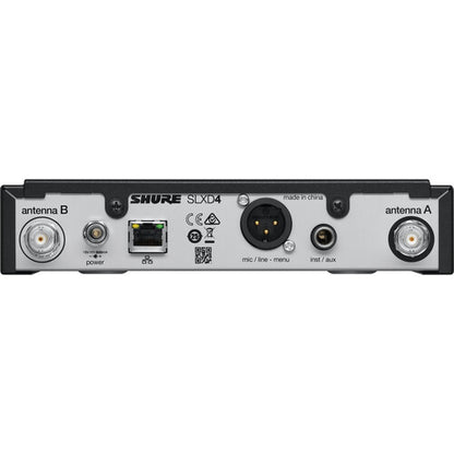 Shure SLXD14/93-H55 Wireless System with SLXD1 Bodypack Transmitter and WL93 Lavalier Microphone